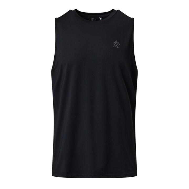 Gym King Men's Black Victory Performance Vest in Size 2XL, Sports Direct