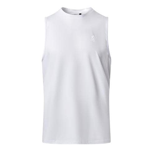 Gym King - Gym King Victory Performance Vest - White