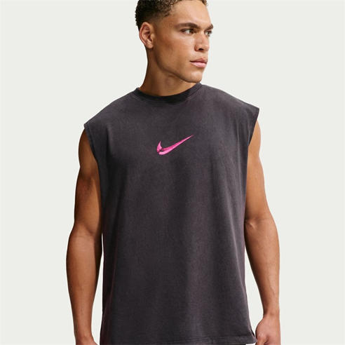 Nike - Men's PRO Dri-FIT Crew-Neck Sleeveless Slim-Fit Vest