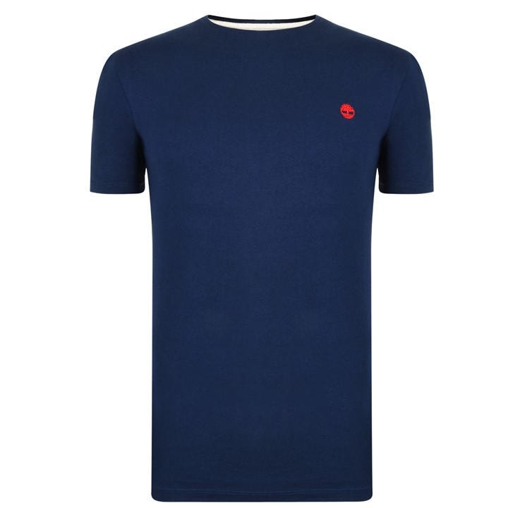 Timberland Men's Blue Dunstan River Tee in Size L, Sports Direct
