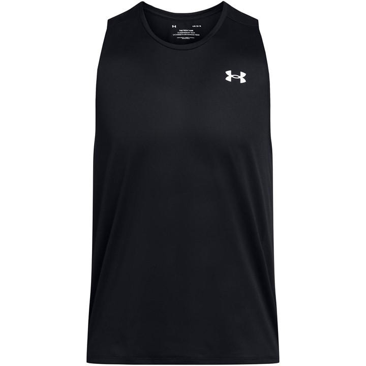 Under Armour Men's Black Under Tech 2.0 Tank Top in Size XL, Sports Direct
