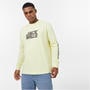 Soft Lime - Jack Wills - Long Sleeve Graphic T-Shirt