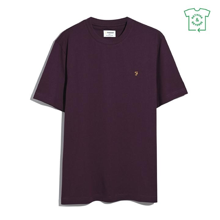 Farah Men's Red Regular Fit T-Shirt in Size M, Sports Direct