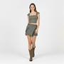 Shark Grey - Jack Wills - Cargo Wrap Skirt