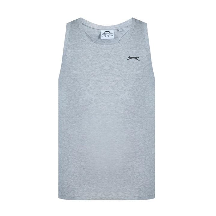 Slazenger Men's Grey Muscle Vest in Size 3XL, Sports Direct