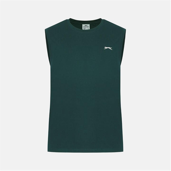 Slazenger Men's Green Vest in Size 2XL, Sports Direct