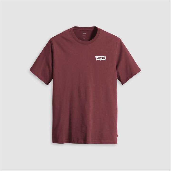 Levis Men's Red Icon T-Shirt in Size XL, Sports Direct