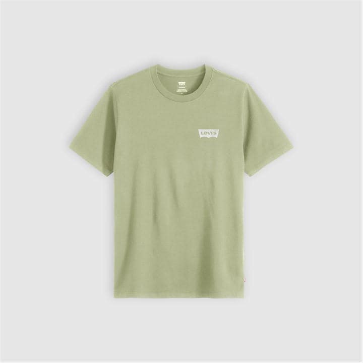 Levis Men' Green Icon T-Shirt in Size S, Sports Direct