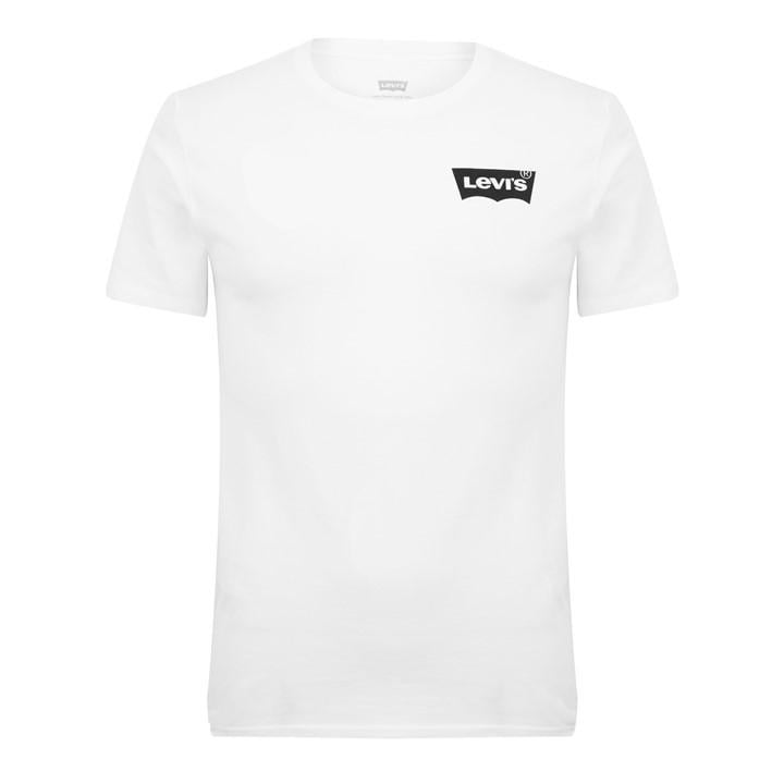Levis Men's White Icon T-Shirt in Size L, Sports Direct