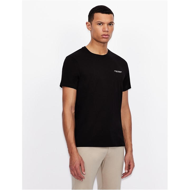 Armani Exchange Men's Black T91 Logo T Shirt in Size 2XL, Sports Direct