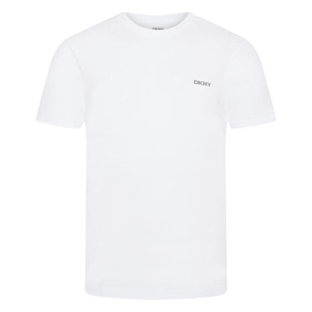 3pk White - DKNY - DKNY Mens 3 Pack Short Sleeve T-Shirts Giants