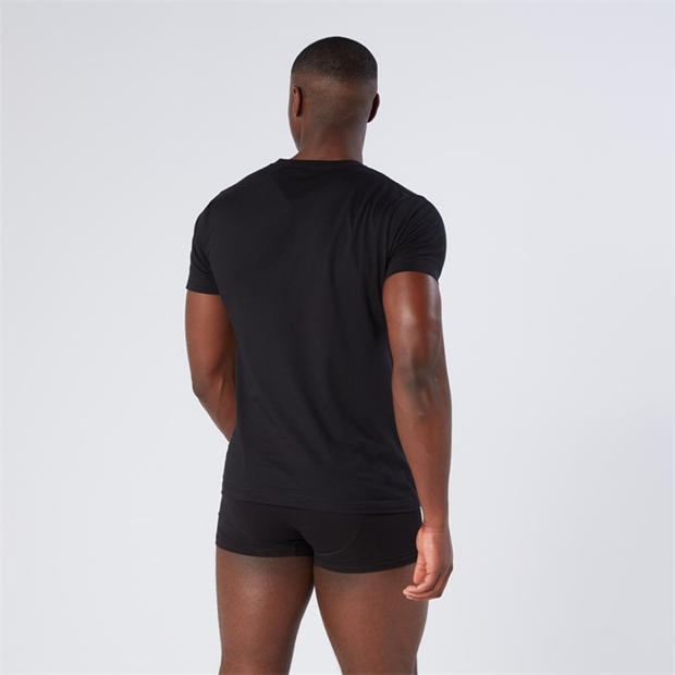 3pk Black - DKNY - DKNY Mens 3 Pack Short Sleeve T-Shirts Giants