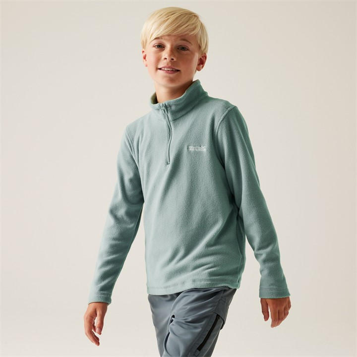 Regatta Girls Blue Hot Shot Ii Fleece - Size 7
