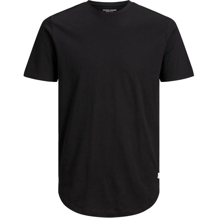 Jack And Jones Men's Black Jack+ Noa T-Shirt Plus Size in Size XXXXXL, Sports Direct