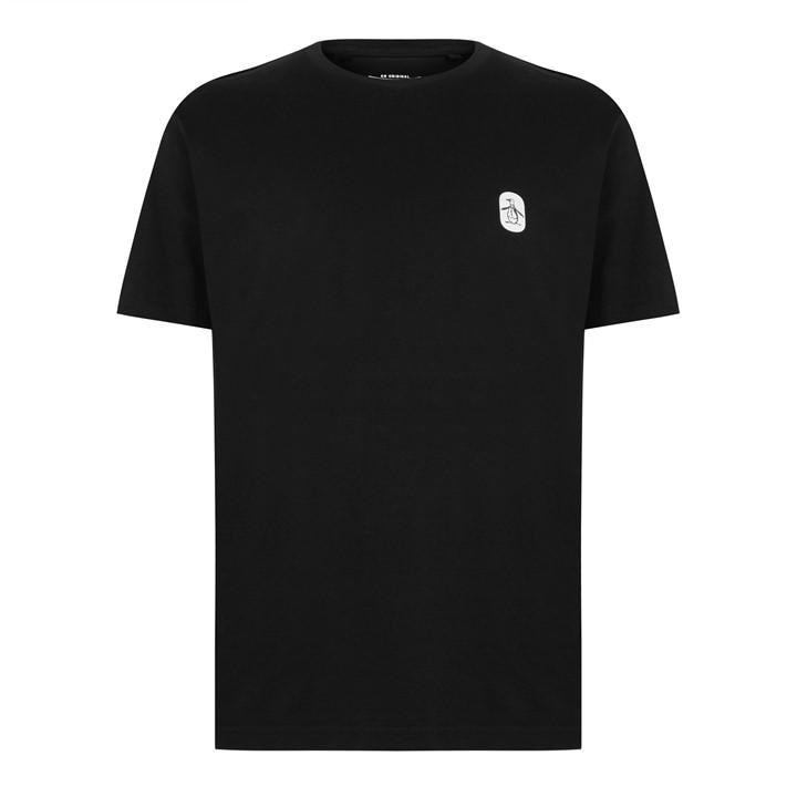 Original Penguin Men' Black Basic T-Shirt in Size S, Sports Direct