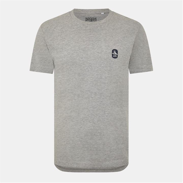 Original Penguin Men' Grey Basic T-Shirt in Size S, Sports Direct