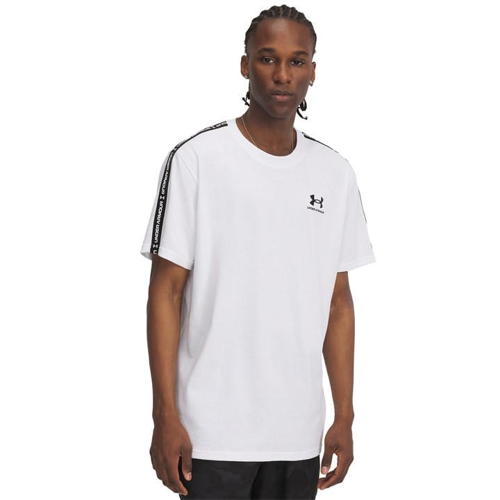 Under Armour Men' White Icon Regular Fit T-Shirt in Size S, Sports Direct