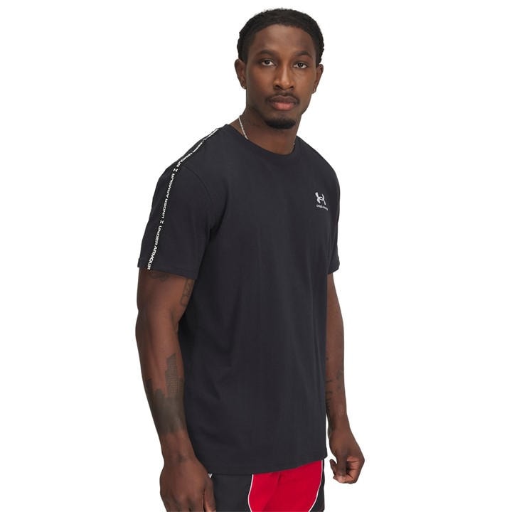 Under Armour Men's Black Icon Regular Fit T-Shirt in Size M, Sports Direct