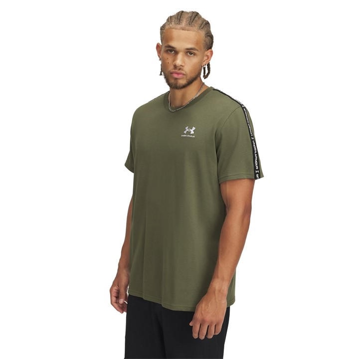 Under Armour Men's Green Icon Regular Fit T-Shirt in Size M, Sports Direct