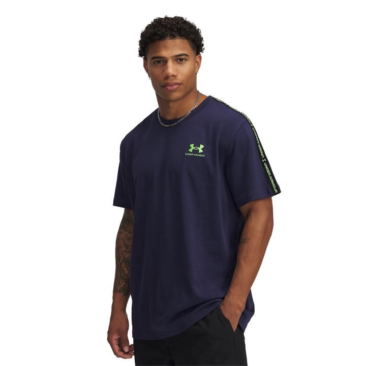 Under Armour Men's Blue Icon Regular Fit T-Shirt in Size M, Sports Direct
