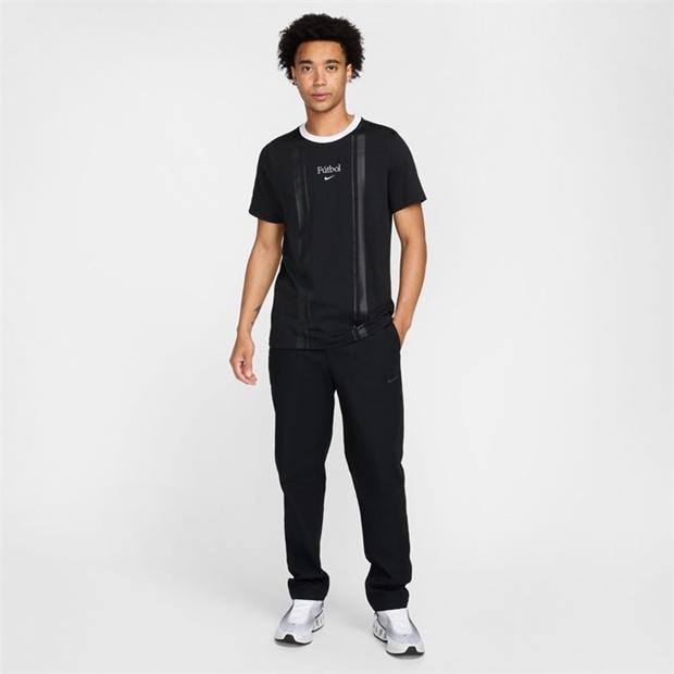 Черно - Nike - Football Crewneck T-Shirt Mens
