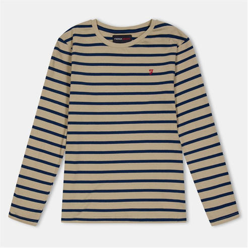 Farah - Unisex Kids' Alport T Long Sleeve T-Shirt
