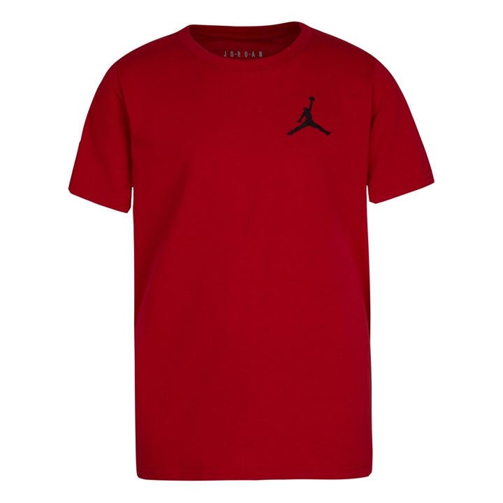 Air Jordan Boys Red Jm T Shirt  in Size 7 - 8 Years, Sports Direct