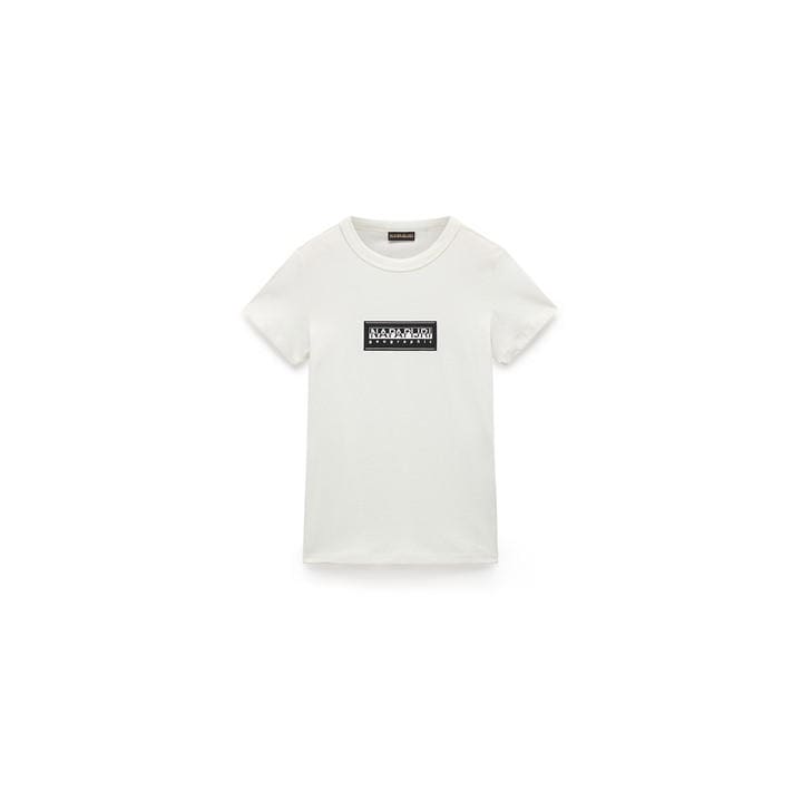 Napapijri Boys White Kids' Crew Neck T-Shirt in Size 11 - 12 Years, Sports Direct