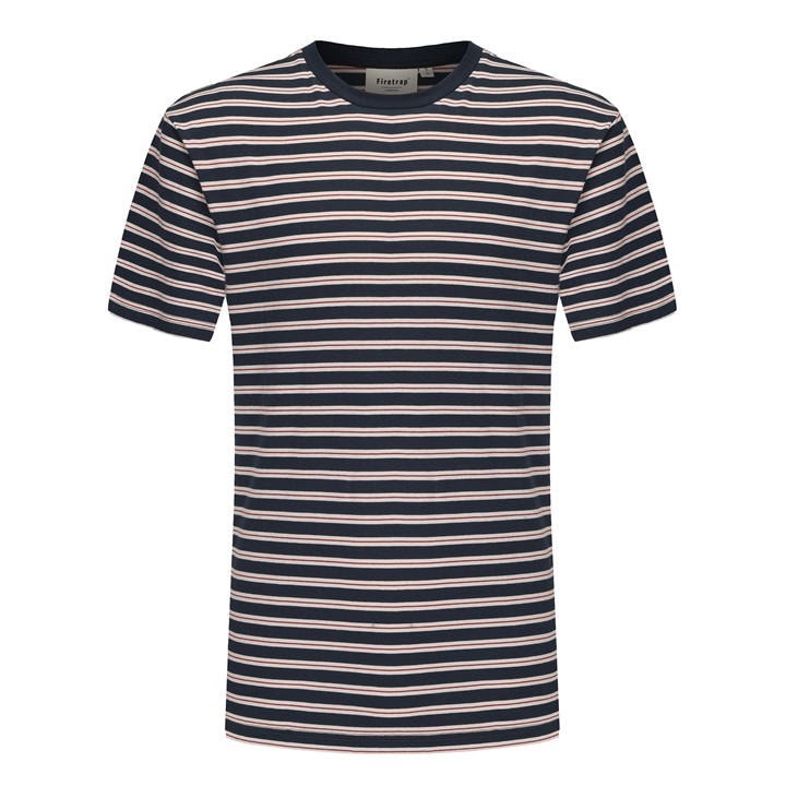Firetrap Men's Blue Classic Striped Shirt in Size L, Sports Direct