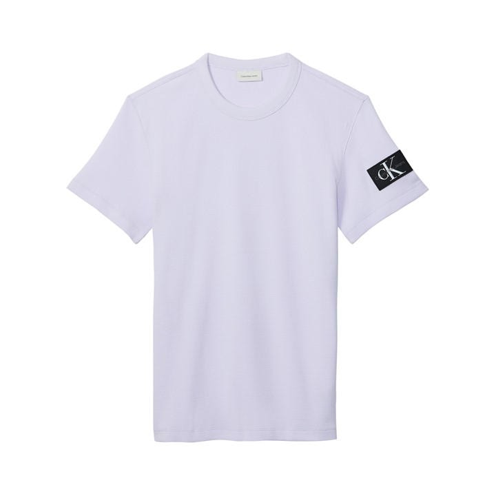 Calvin Klein Jeans Men's Purple Badge Waffle Tee in Size 2XL, Sports Direct