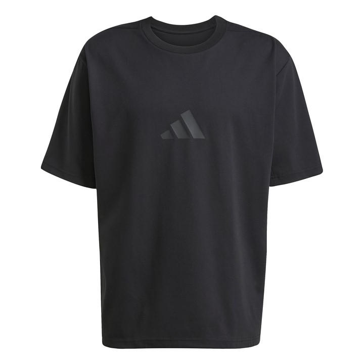 Adidas Men's Black Z.n.e. Loose-Fit T-Shirt in Size XL, Sports Direct
