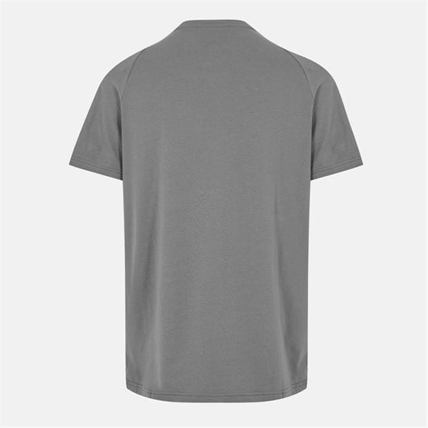 Grey - Hugo - HUGO Mens T-Shirt with Logo Signature Tape Detail