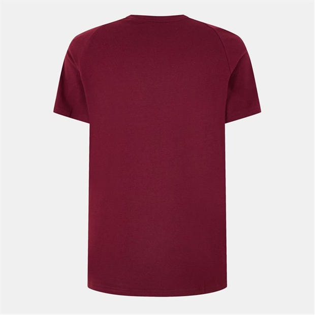Red - Hugo - HUGO Mens T-Shirt with Logo Signature Tape Detail