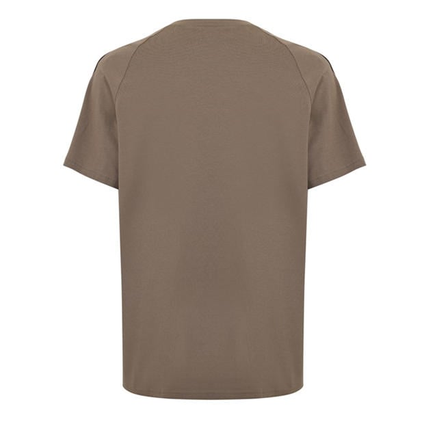 Beige 219 - Hugo - HUGO Mens T-Shirt with Logo Signature Tape Detail