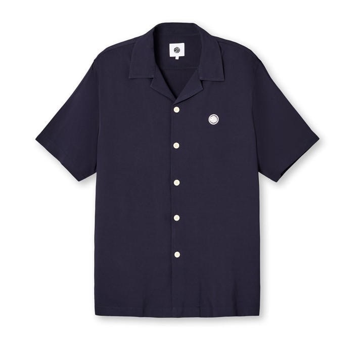 Pretty Green Men's Blue Plain Short-Sleeve Regular Fit T-Shirt in Size M, Sports Direct