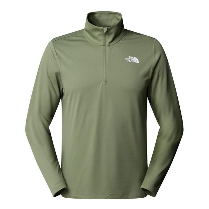The North Face Men's Green Long-Sleeve T-Shirt in Size M, Sports Direct
