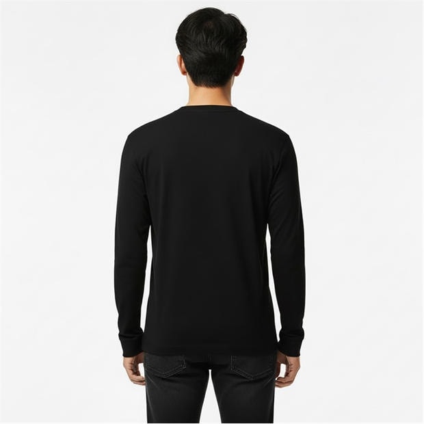 Black 031 - Lacoste - Men's Long Sleeve T-Shirt