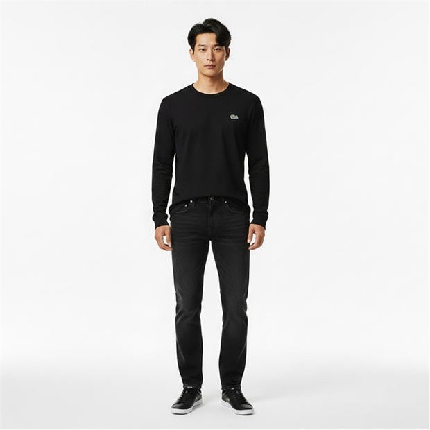 Black 031 - Lacoste - Men's Long Sleeve T-Shirt