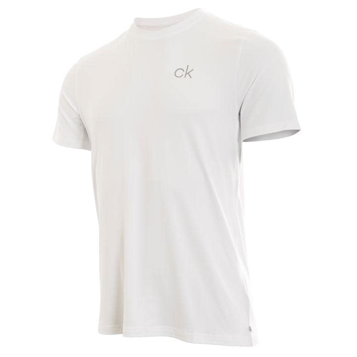 Calvin Klein Golf Men's White Newport Tee in Size L, Sports Direct