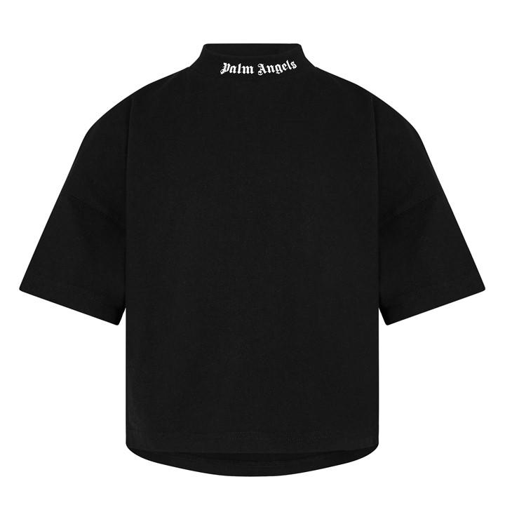 Palm Angels  Kids Black 's Classic T Shirt, Sports Direct