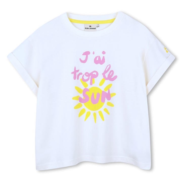 Kids Around Girls White T-Shirt in Size 9 - 10 Years, Sports Direct