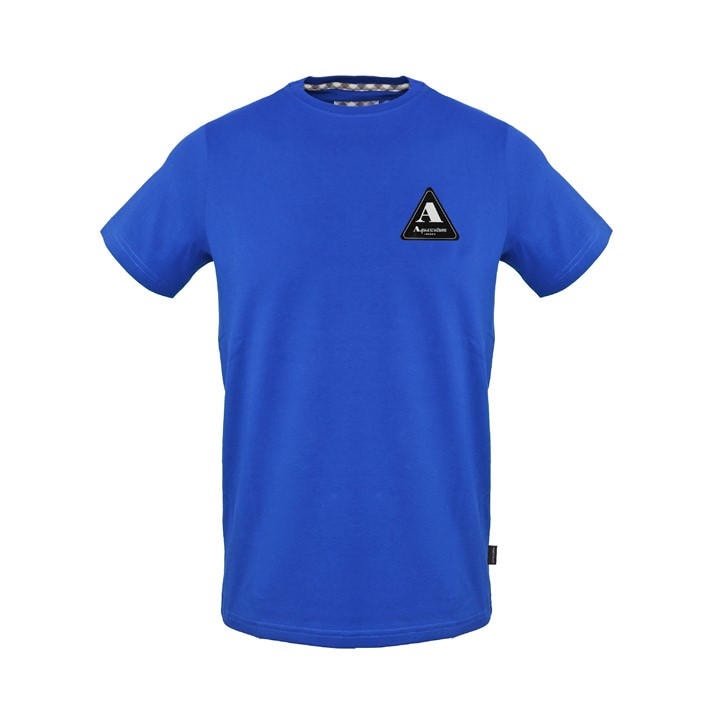 Aquascutum Men' Blue T-Shirt in Size S, Sports Direct
