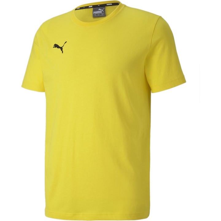 Puma Men's Yellow Teamgoal 23 Casuals Tee T-Shirt in Size XL, Sports Direct