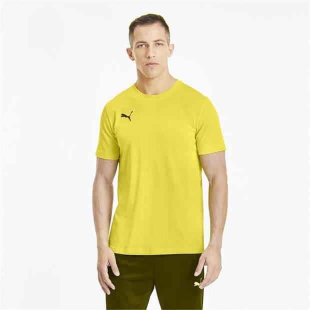 Cyber Yellow - Puma - Puma Teamgoal 23 Casuals Tee T-Shirt Mens