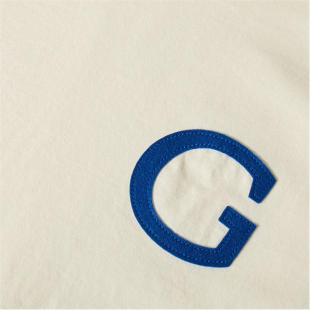 Cream White 119 - Gant - Men's Oversized T-Shirt