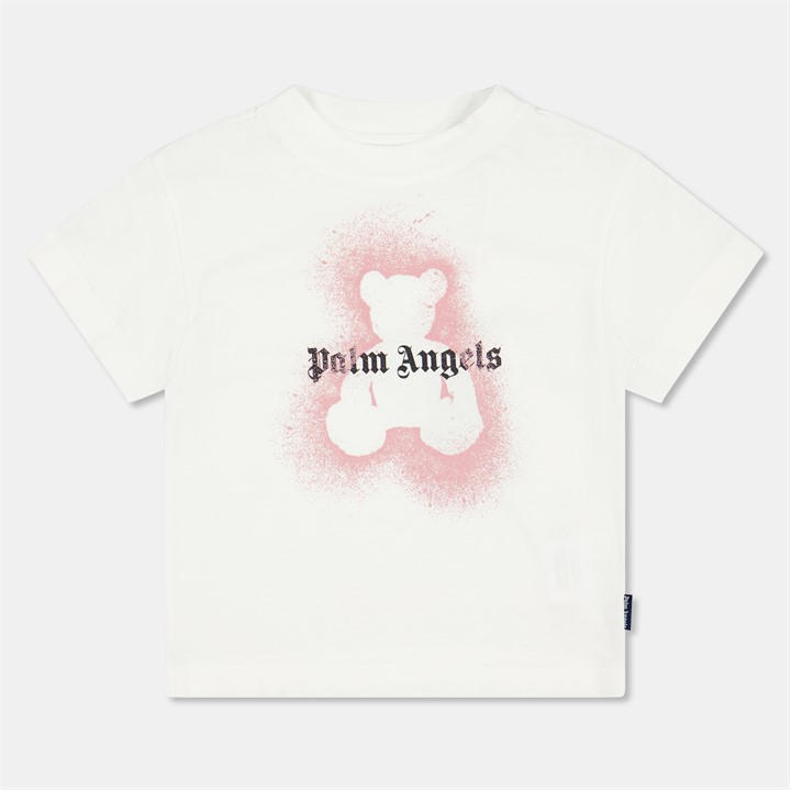 Palm Angels  Kids White ' T-Shirt in Size 8 - 9 Years, Sports Direct