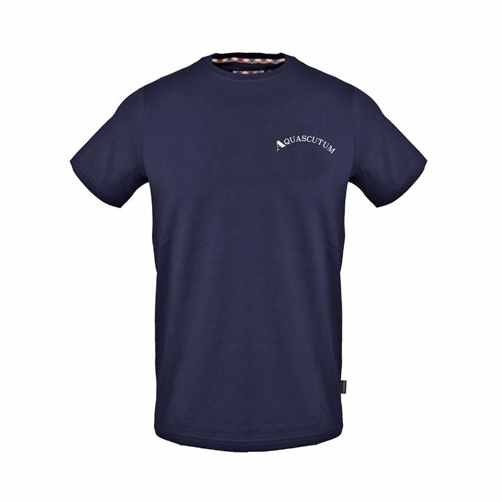 Aquascutum Men's Blue T-Shirt in Size XL, Sports Direct