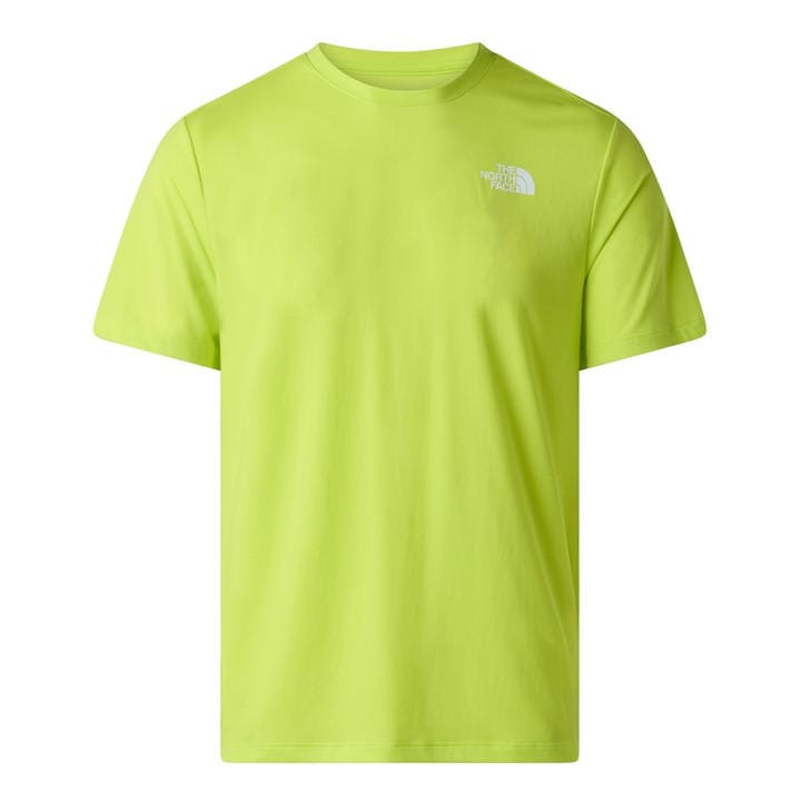 The North Face Men's Yellow 24/7 Short Sleeve T-Shirt in Size M, Sports Direct