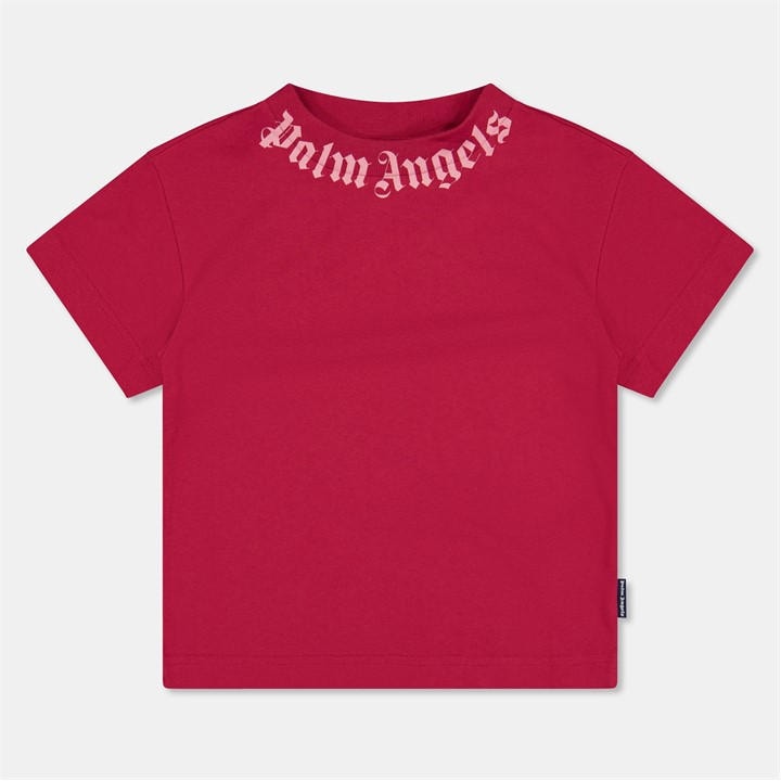 Palm Angels Girls Red Kids' T-Shirt in Size 8 - 9 Years, Sports Direct