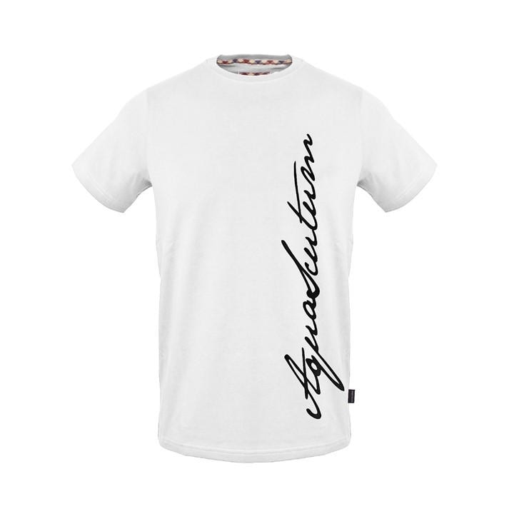Aquascutum Men's White T-Shirt in Size M, Sports Direct